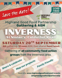 Inverness Gathering and AGM. 20th September 2025, St Ninian's Church. AM Gathering, 12 noon AGM.